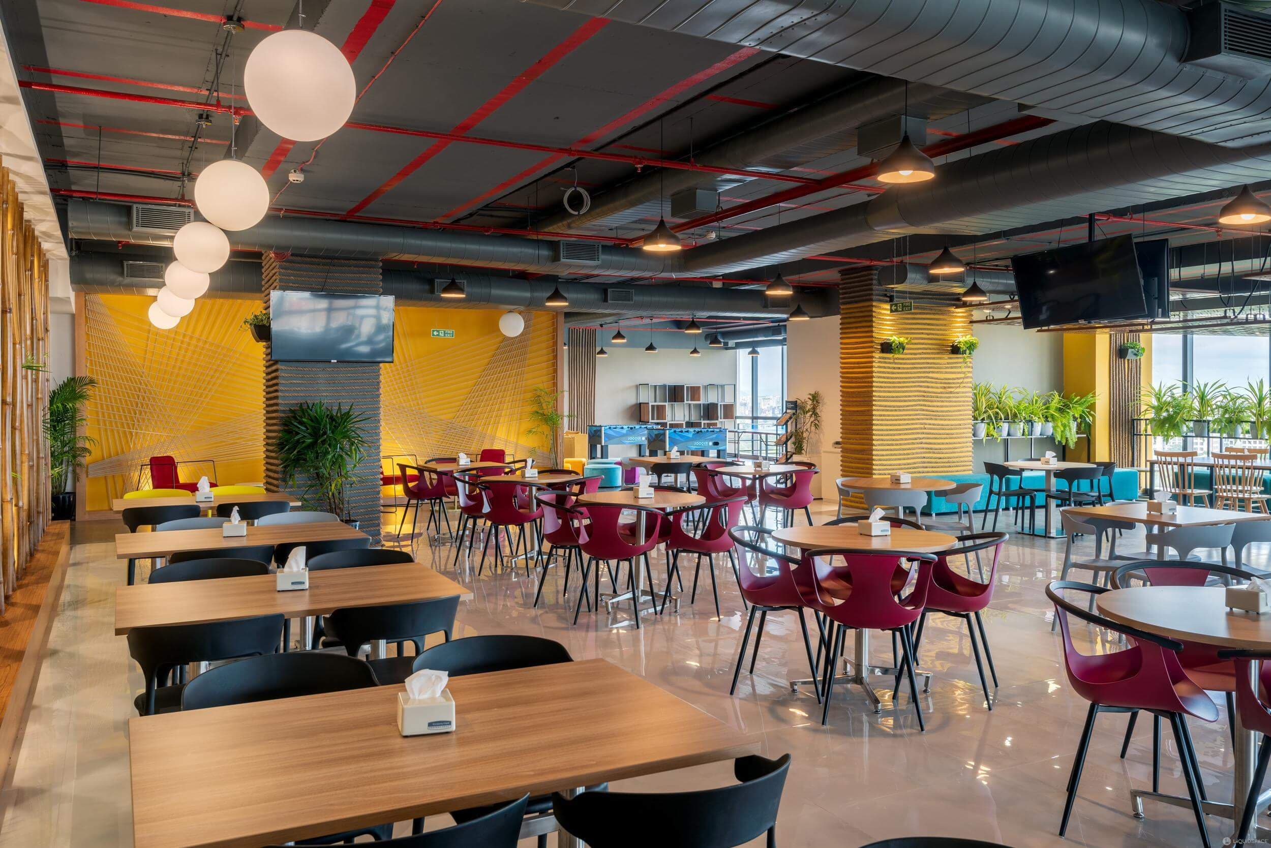 food court